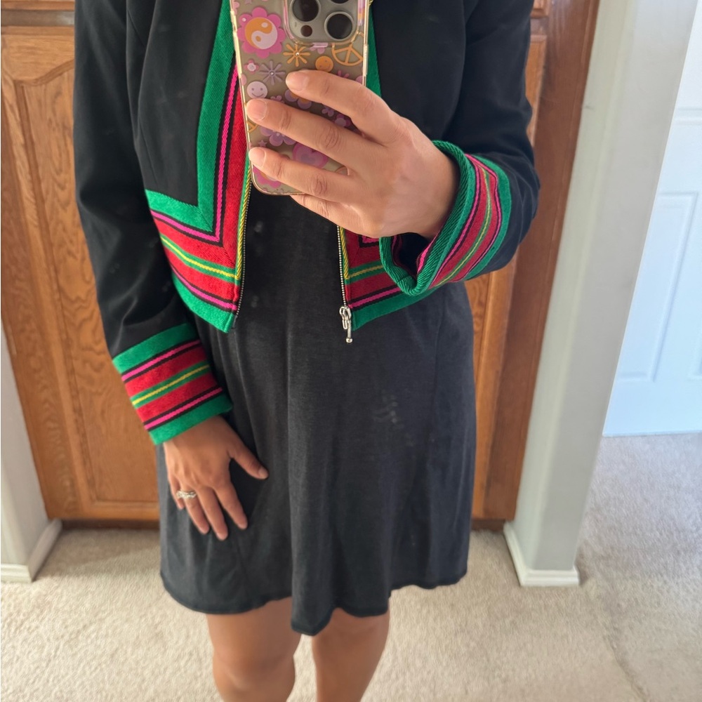 Emanuel Ungaro crop coat